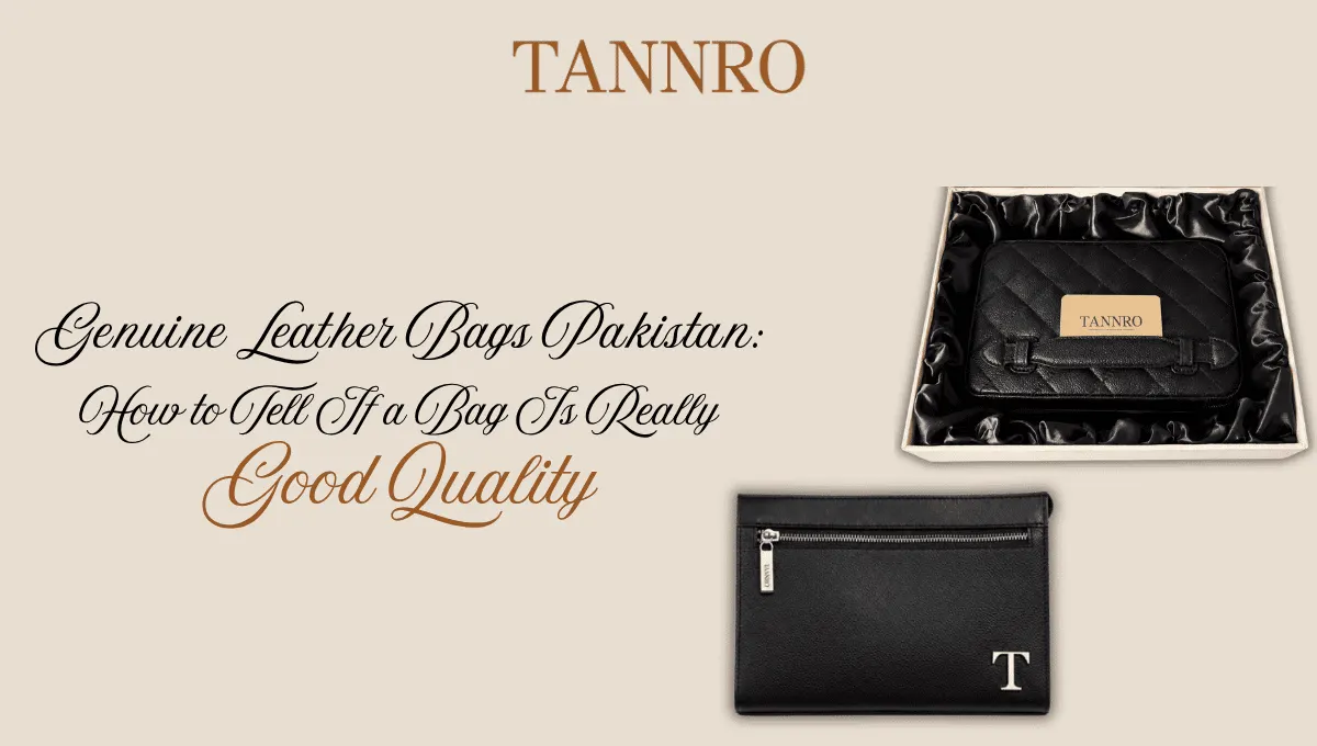 Genuine Leather Bags Pakistan